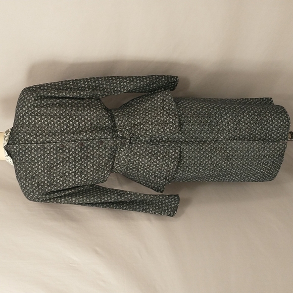 80s Does 40s Vintage Skirt Set Peplum Dress Modest Cotton by You Too Babes - Picture 4 of 15